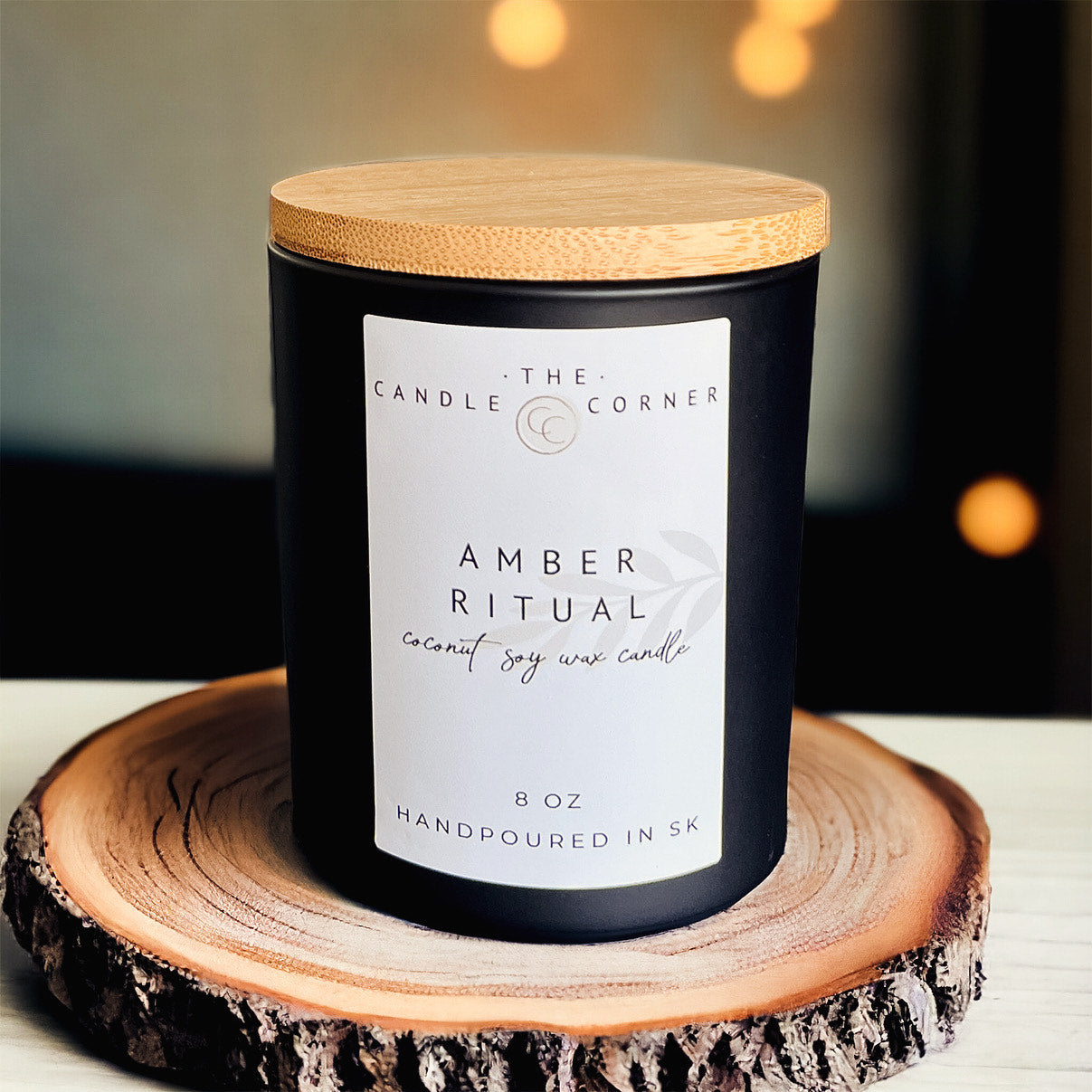Amber Ritual Candle